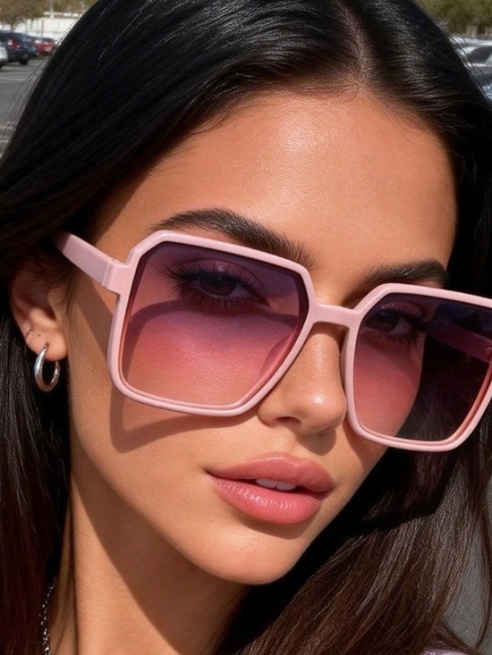 Accessories - Boho Dusty Pink Frames Ombre Lens Sunnies sunglasses